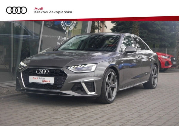 Audi A4 cena 164400 przebieg: 64857, rok produkcji 2020 z Biała Rawska małe 466